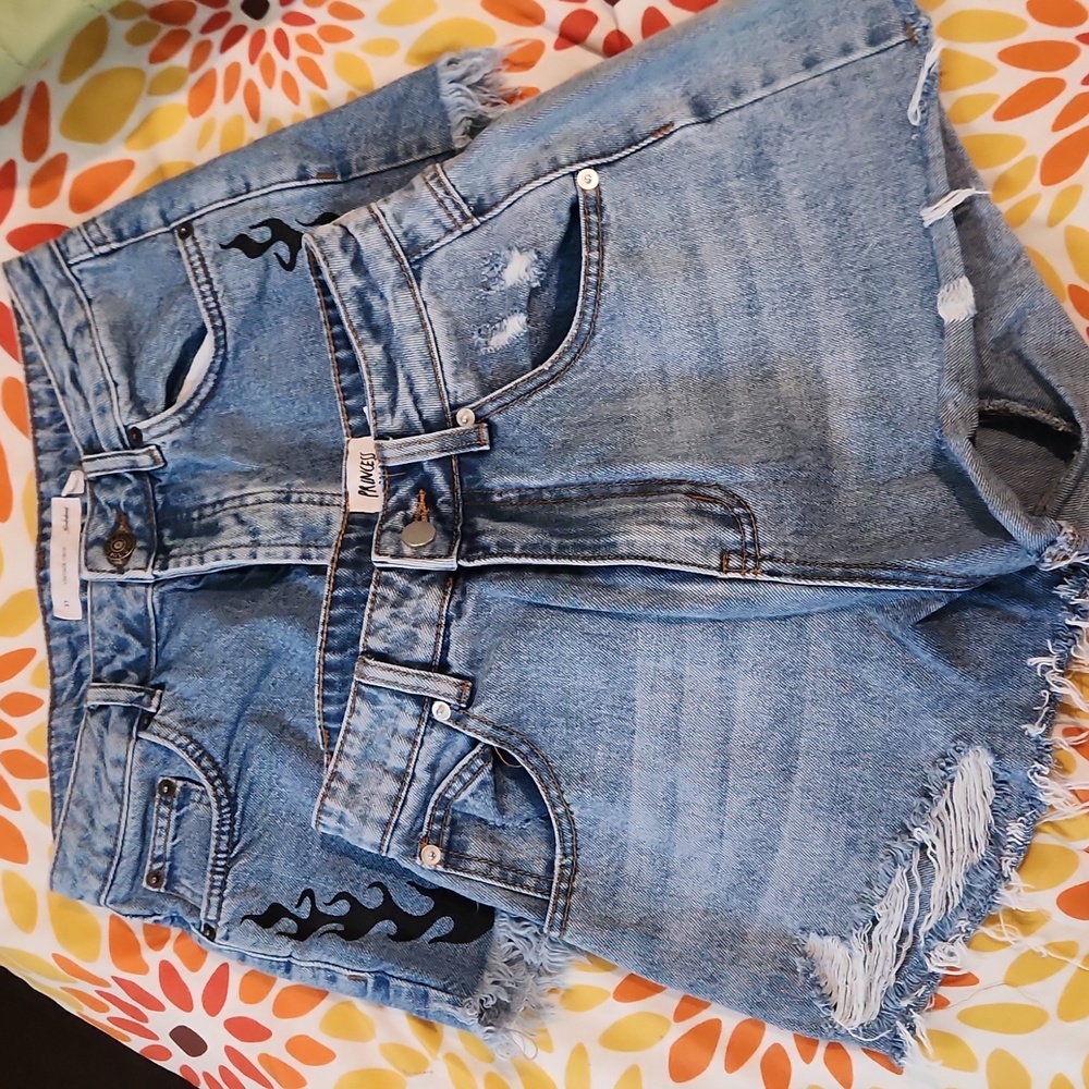 Two Denim Woman Short